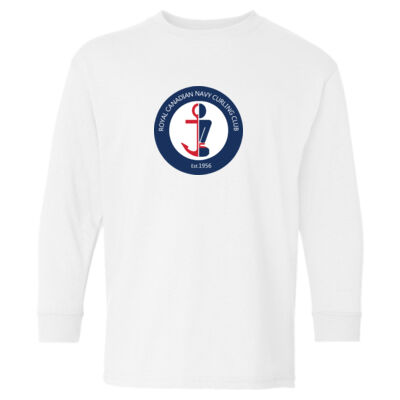 Gildan Youth Crest Printed Long Sleeve Thumbnail